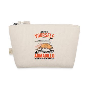 Always be yourself Armadillo Gürteltier - Organic Pouch - nature - Front