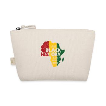 I Am Black History Month African American Pride Ce - Organic Pouch - nature - Front
