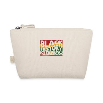 I Am Black History Month African American Pride Ce - Organic Pouch - nature - Front