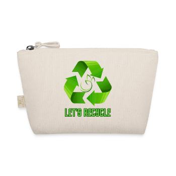 Let's Recycle Planet ecology - Organic Pouch - nature - Front