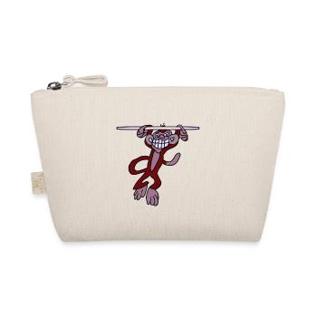 Cheser Monkey - Organic Pouch - nature - Front