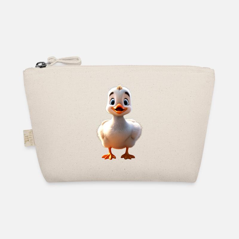 Goose, Goose, Chick, Cute Goose, Duck, Little Geese Organic Pouch