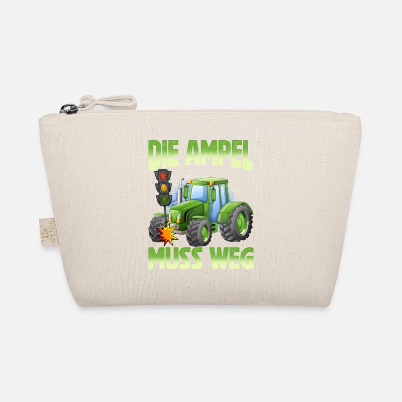 Die Ampel muss weg! Traktor rammt Ampel Bio-Täschchen