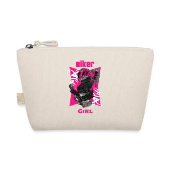 Biker Girl - Bio-Täschchen - Natur - Vorne