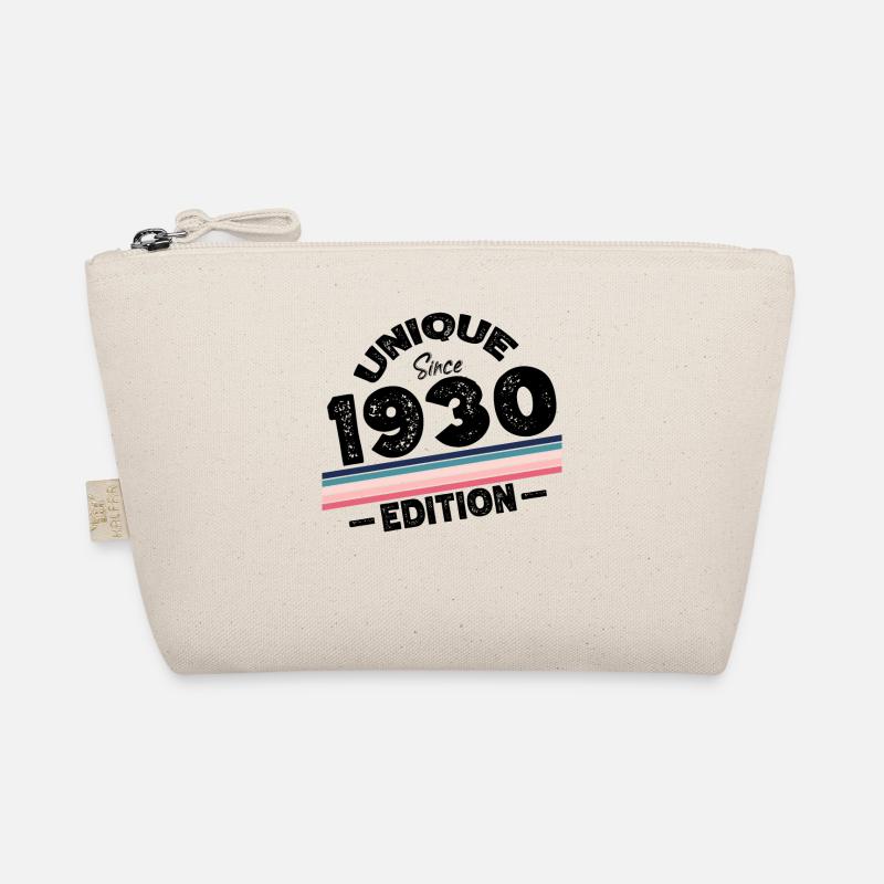 Unique seit 1930 Edition Geburtstag Vintage 1930 Bio-Täschchen