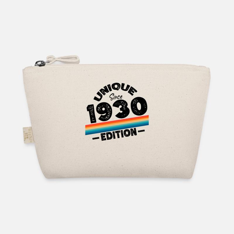 Unique seit 1930 Edition Geburtstag Vintage 1930 Bio-Täschchen