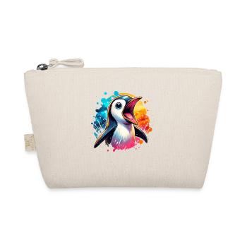 Screaming Penguins Pingouin Famille Mignon - Trousse biologique - nature - Devant