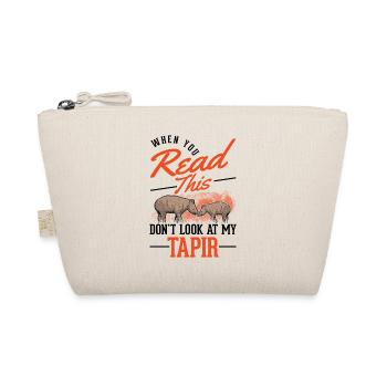 Tapir Lowland Tapir Tapirdae Tapir - Organic Pouch - nature - Front