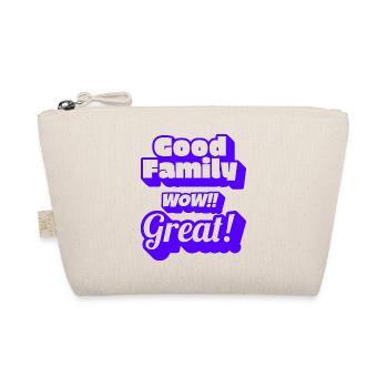 Gold Family wow!! Great! - Organic Pouch - nature - Front