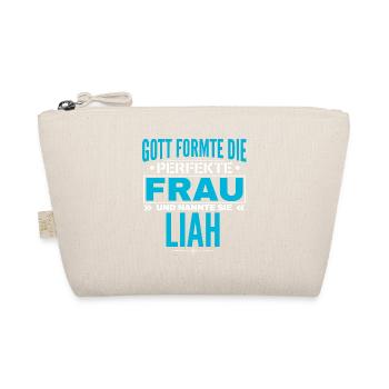 Liah Name Design - Organic Pouch - nature - Front