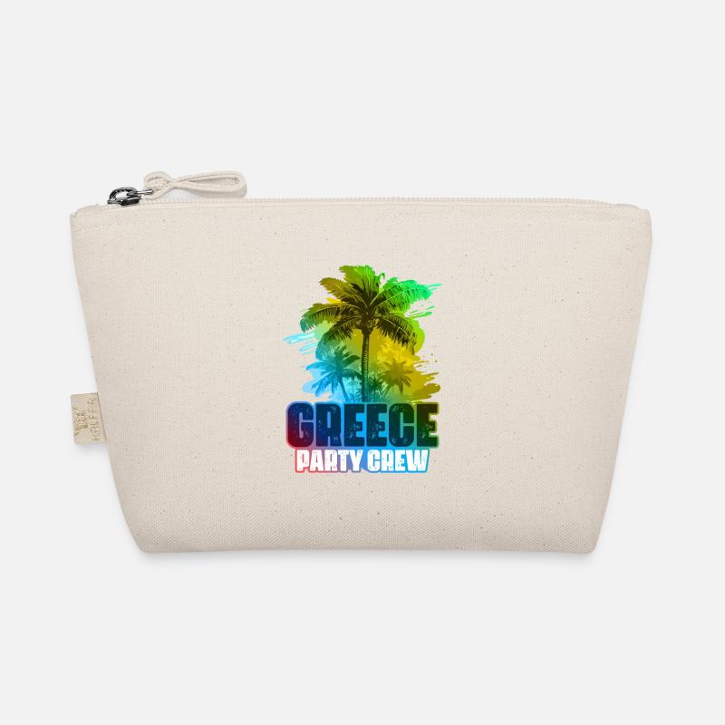 Grèce Fête Crew Coloré Trousse biologique