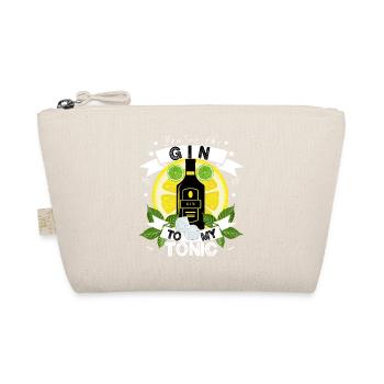 You're the Gin to my Tonic - Gin Lover Gift Idea - Organic Pouch - nature - Front