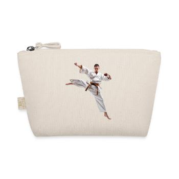 Karate ist eine anspruchsvolle Kampfkunst - Bio-Täschchen - Natur - Vorne