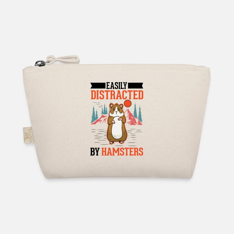 Easily distracted by Hamsters Goldhamster Bio-Täschchen