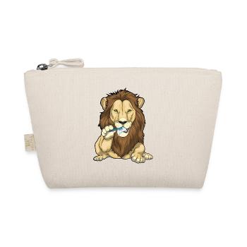 Lion Toothbrush - Organic Pouch - nature - Front