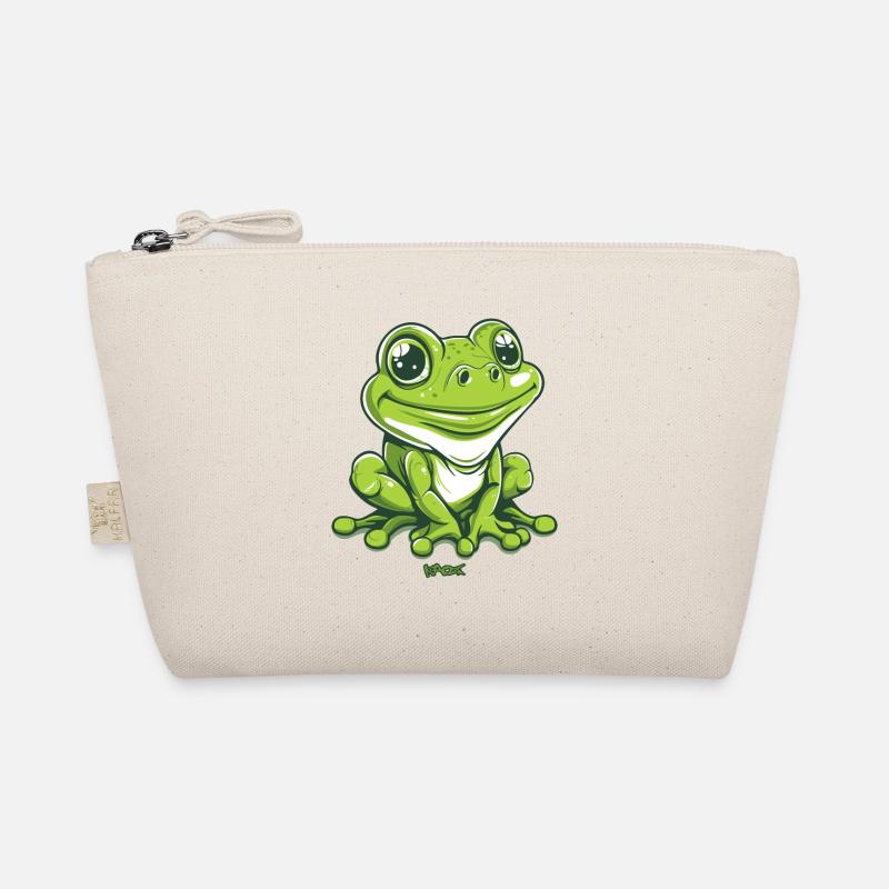 Big and friendly frog Organic Pouch