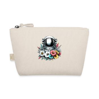 Astronaut Floral Spaceman Science Space Flower - Organic Pouch - nature - Front