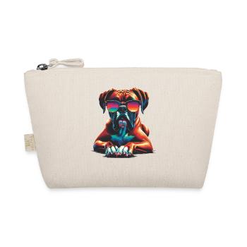 Lunettes de soleil Pop Art colorées Boxer Dog Boxers - Trousse biologique - nature - Devant