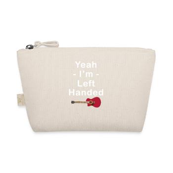 Yes, I'm left-handed. Guitarist, Bassist, - Organic Pouch - nature - Front