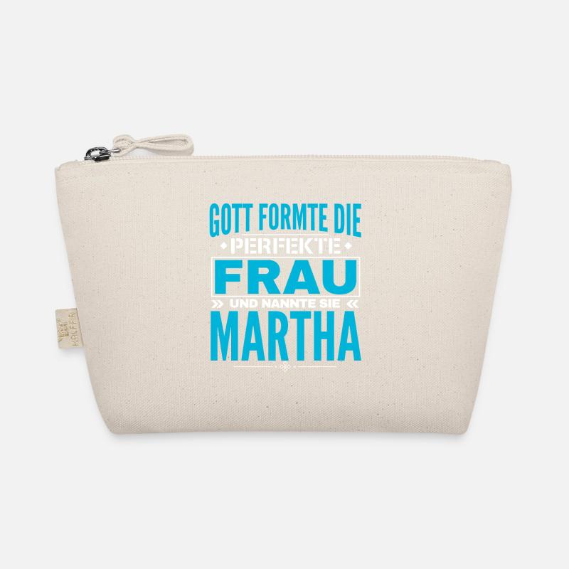 Martha Name Design Bio-Täschchen