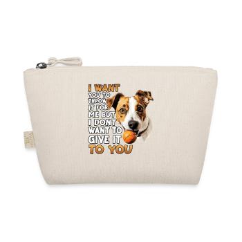 Jack Russell T für Hundehalter als - Bio-Täschchen - Natur - Vorne