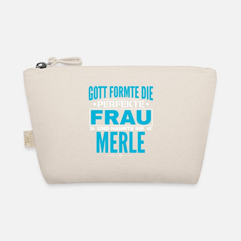 Merle Name Design Organic Pouch