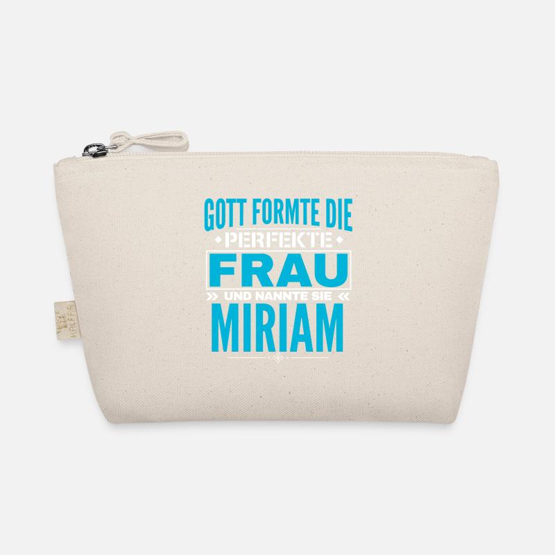 Conception du nom Miriam Trousse biologique
