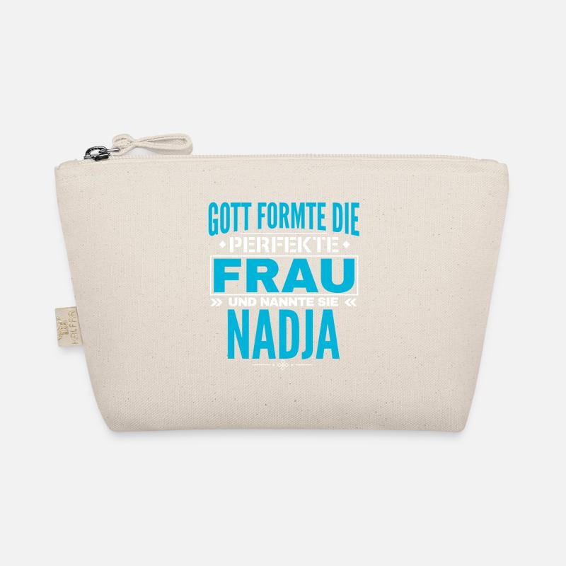 Nadja Name Design Organic Pouch