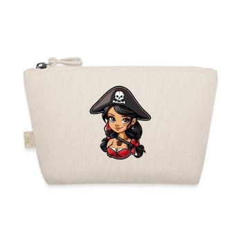 Mignonne Anime Pirate Girl - Trousse biologique - nature - Devant