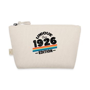 Unique Since 1926 Edition Birthday Vintage 1926 - Organic Pouch - nature - Front