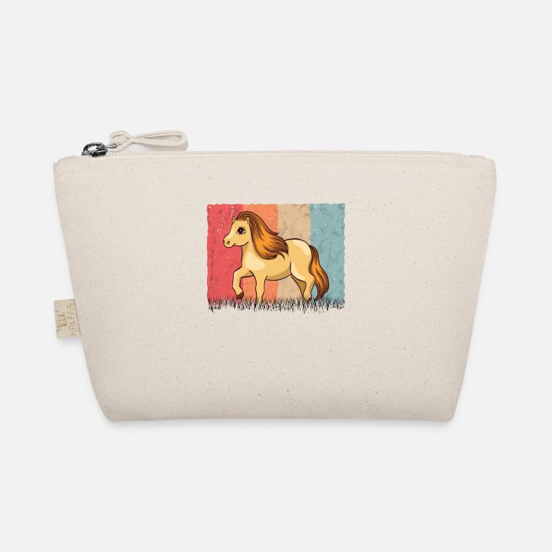 Shetland Pony Retro Bio-Täschchen