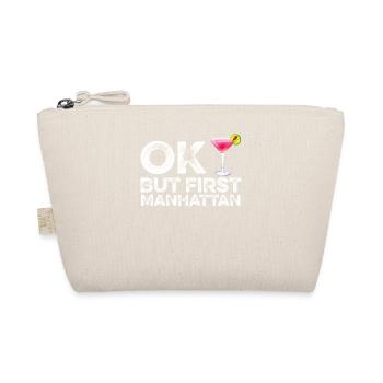 OK Mais Premier T-shirt d’amant de Manhattan Alcool drôle - Trousse biologique - nature - Devant