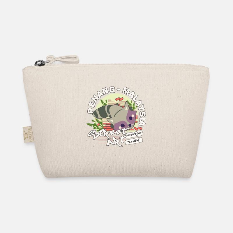 Raccoon Graffiti Organic Pouch