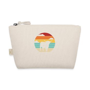 Retro Highland Cow Highland génisse éleveur - Trousse biologique - nature - Devant
