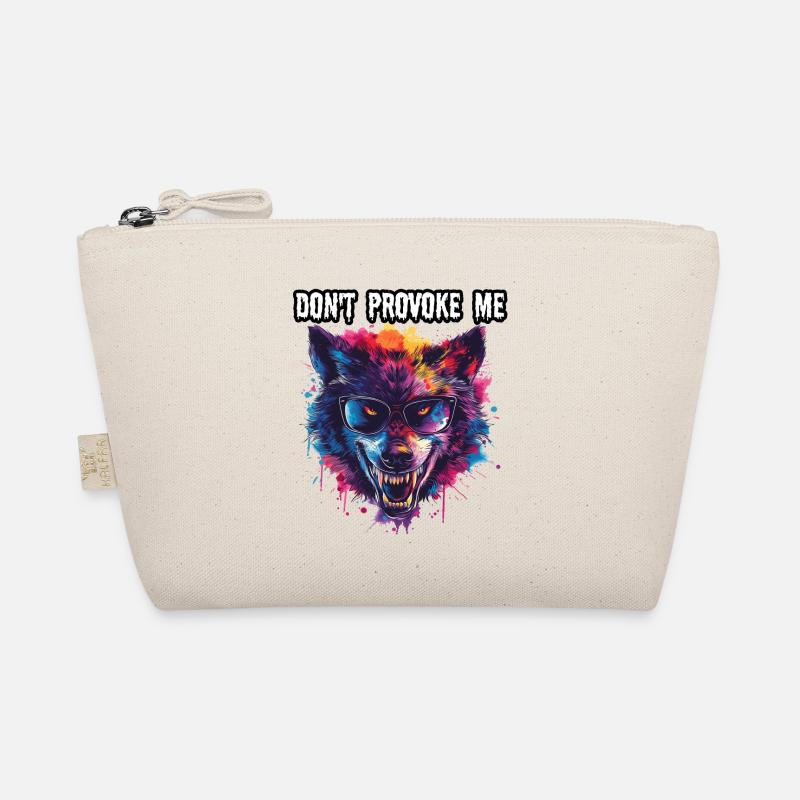 NE ME PROVOQUEZ PAS. Wolf, Avertissement, Message, Cool, Trousse biologique