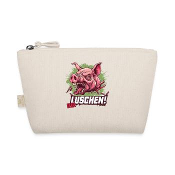 Ihr Luschen, miese saure Schwein Sau - Bio-Täschchen - Natur - Vorne