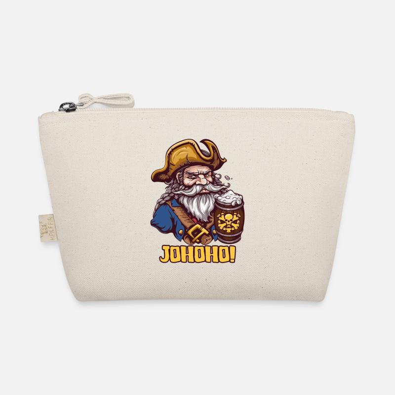 Johoho and a Keg: Retro Pirate Organic Pouch
