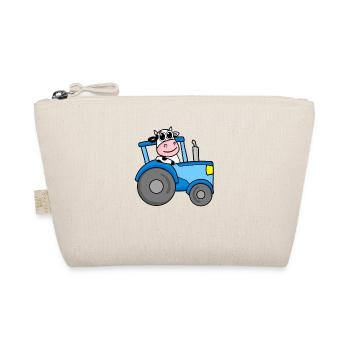 Cow Tractor Farm - Organic Pouch - nature - Front