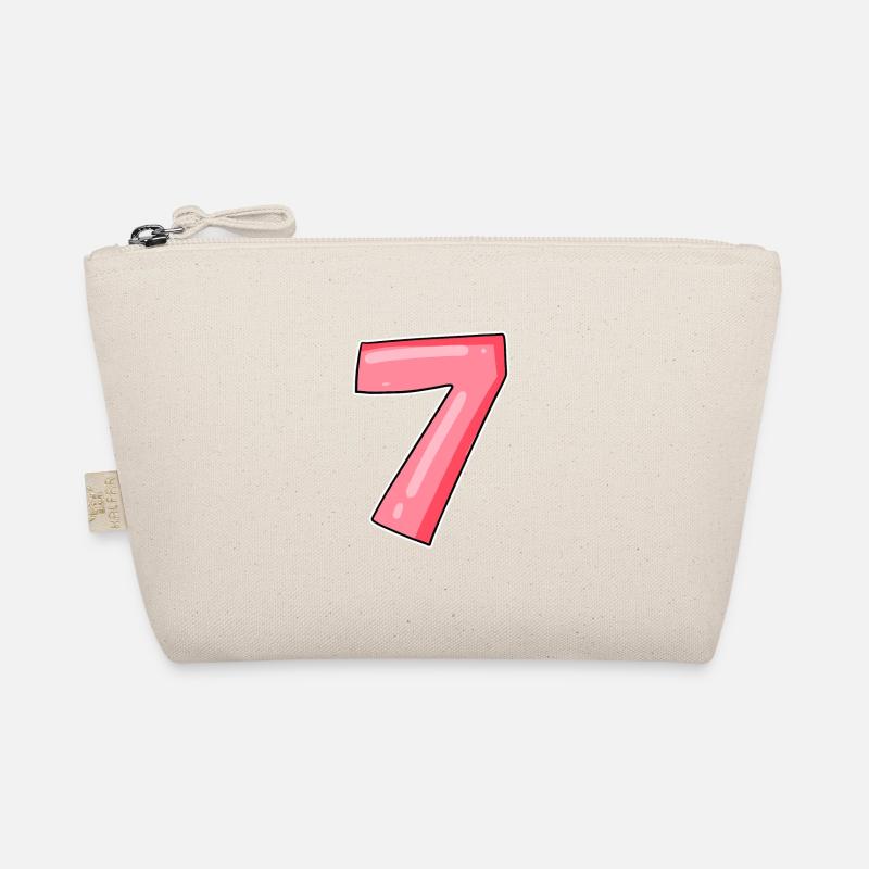 Number Seven - Number 7 Number Organic Pouch