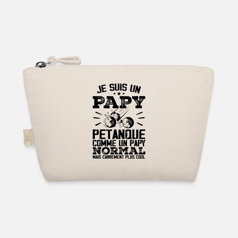 Ich bin ein Pétanque-Opa Bio-Täschchen