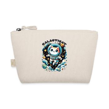 Galacticat Kitten Astronaut Space Cat - Organic Pouch - nature - Front