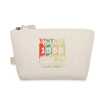 Original 1956 Vintage Geburtstag Retro - Bio-Täschchen - Natur - Vorne