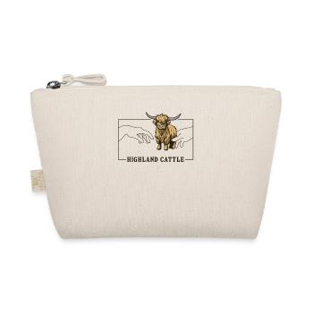 Michel-Ange Création d’Adam Highland Cow - Trousse biologique - nature - Devant