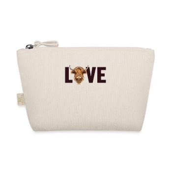 Love Highland Cow Éleveur de génisses Highland - Trousse biologique - nature - Devant