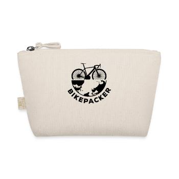 Bikepacker Gravel Bike Bikepacking - Trousse biologique - nature - Devant