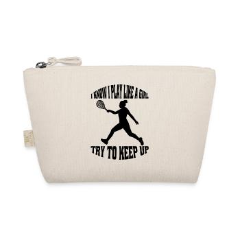 Tennis Player Tennis Lovers Tennis Tennis Club - Organic Pouch - nature - Front
