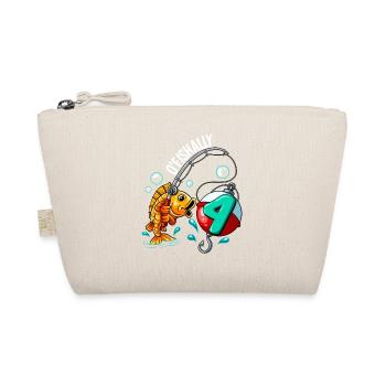 4 Anniversaire Pêcheur à la ligne - Trousse biologique - nature - Devant