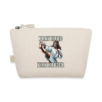 Drôle Muay Thaï Seigneur Jésus Boxe Thaïlandaise Kickboxing - Trousse biologique - nature - Devant