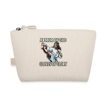 Drôle Muay Thaï Seigneur Jésus Boxe Thaïlandaise Chrétienne - Trousse biologique - nature - Devant