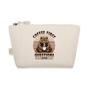 Ours au café - Trousse biologique - nature - Devant